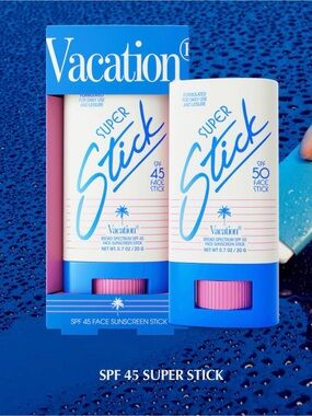 Vacation Super Stick SPF 45 Face Sunscreen - New in Box